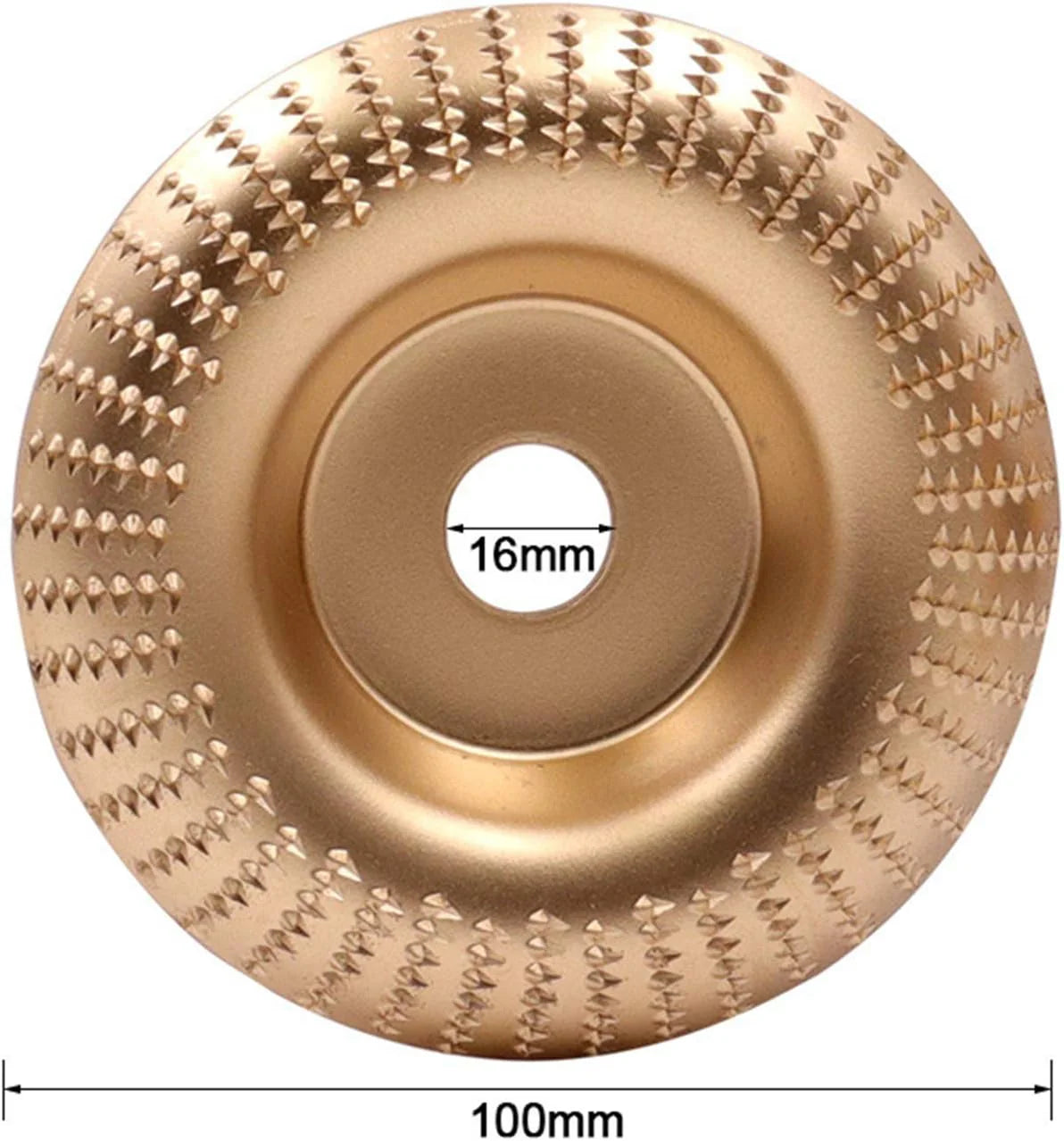 BRUSNA PLOČA ZA DRVO 100 mm - 2 KOMADA