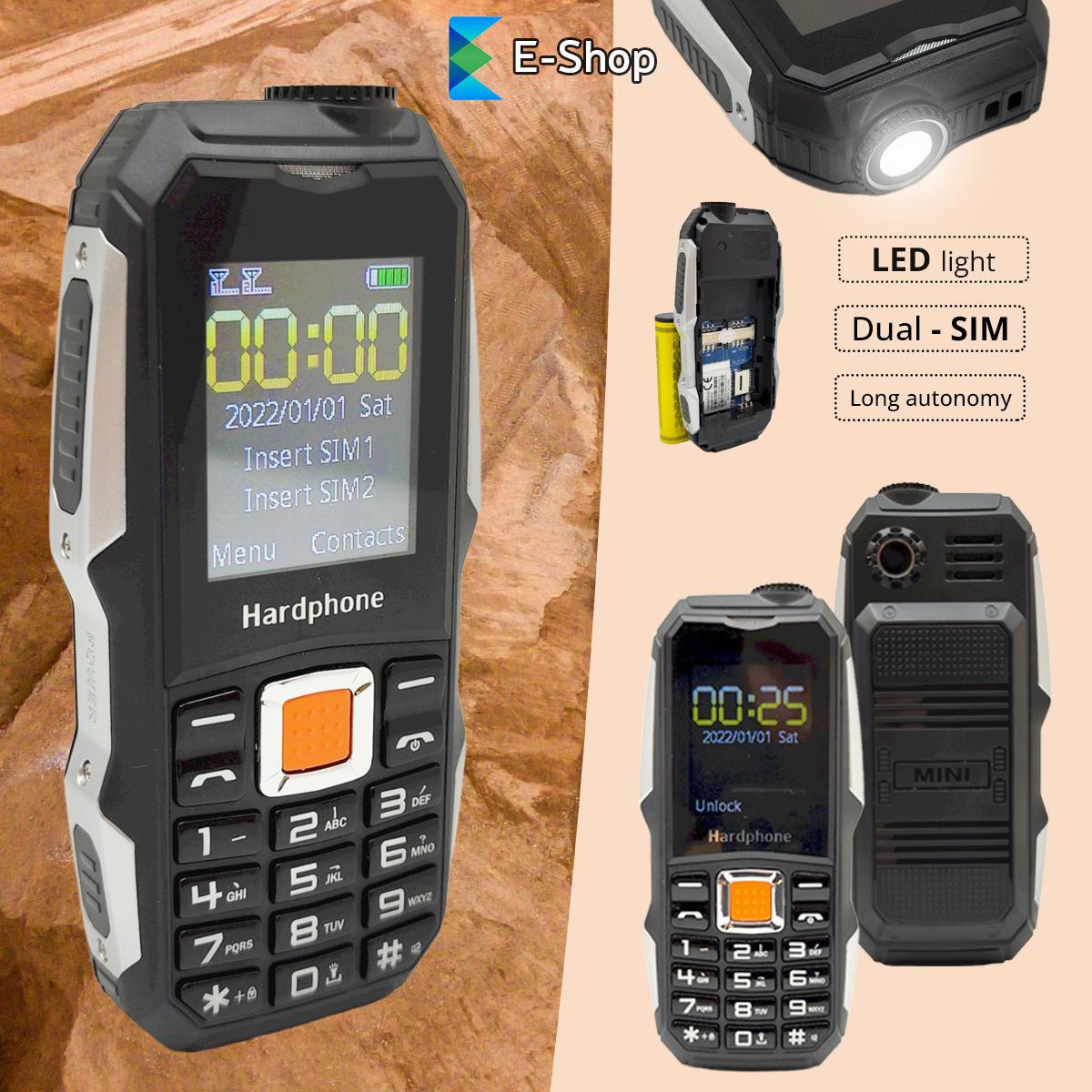 GSM TELEFON ZA EKSTREMNE USLOVE