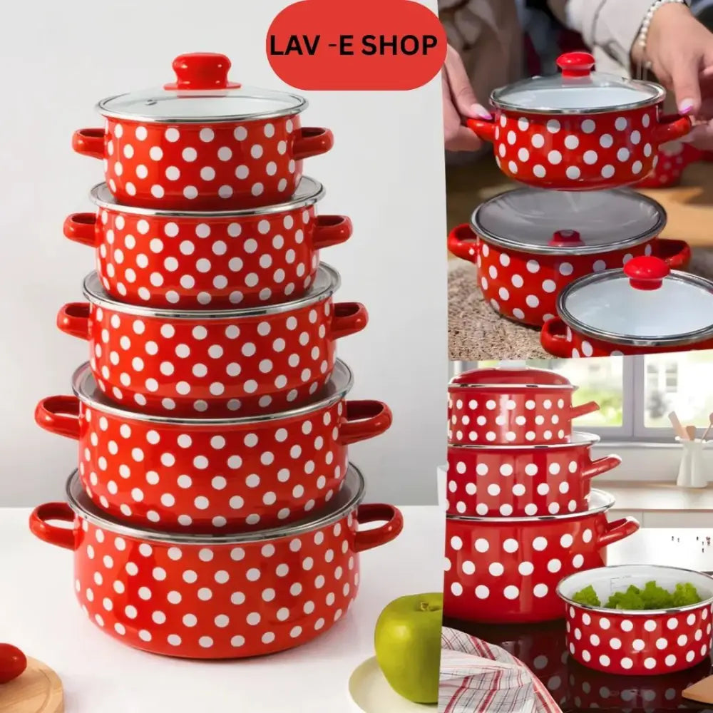 SET RETRO ŠERPI - 5 KOMADA sv