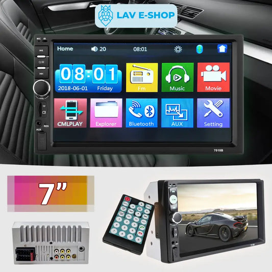 2-DIN AUTOEKRAN RADIO Elektronika