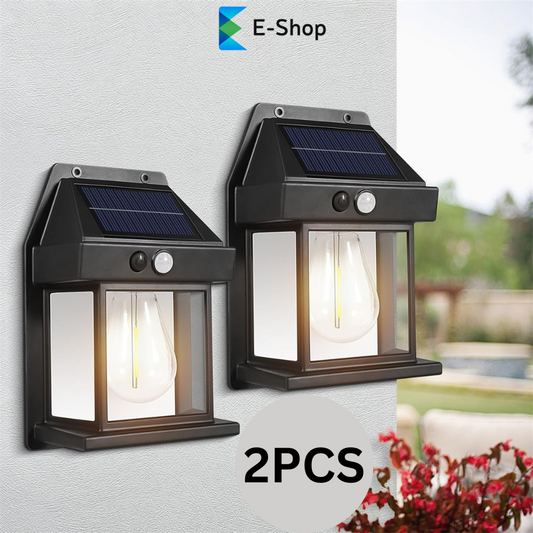 SOLARNA ZIDNA LAMPA "PALLE"- 2kom