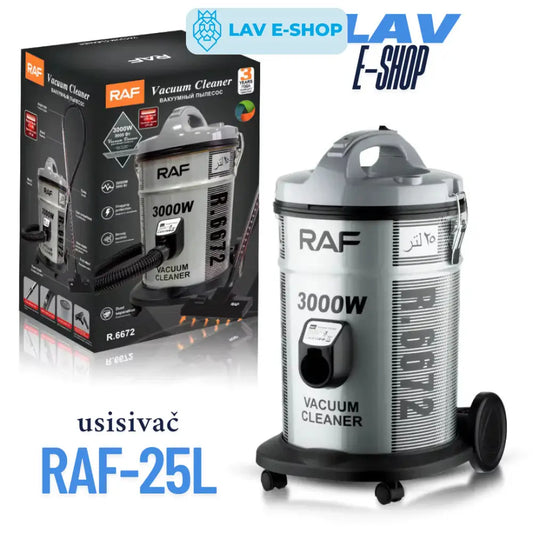 INDUSTRIJSKI SUVO-MOKRI USISAVAČ RAF 25L
