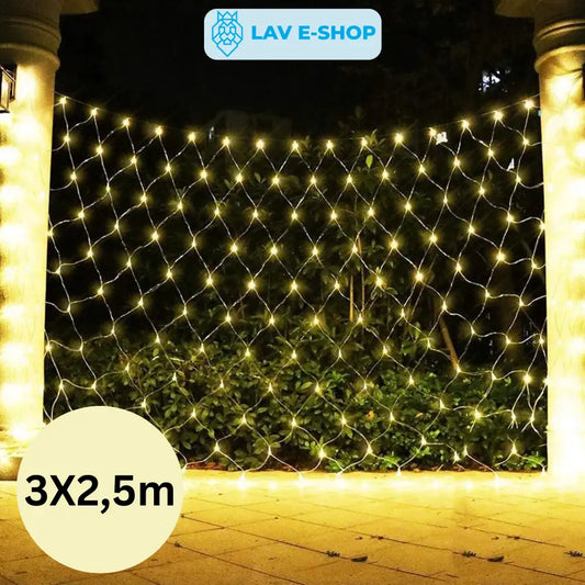 LED LAMPICE MREŽA 3x2,5m Lampice i sige
