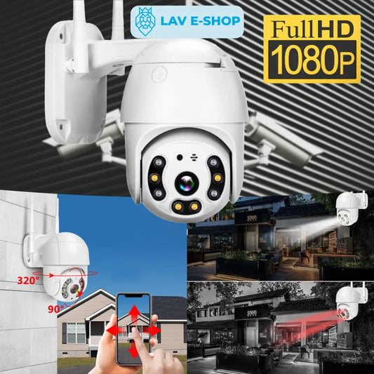 WIFI VODOTPORNA ROTIRAJUĆA KAMERA 360° Elektronika